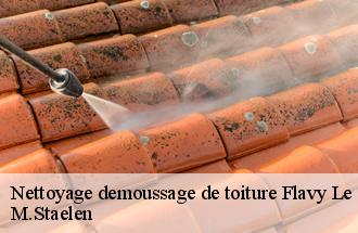 Nettoyage demoussage de toiture  flavy-le-meldeux-60640 M.Staelen