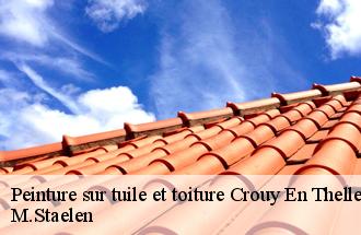 Peinture sur tuile et toiture  crouy-en-thelle-60530 M.Staelen